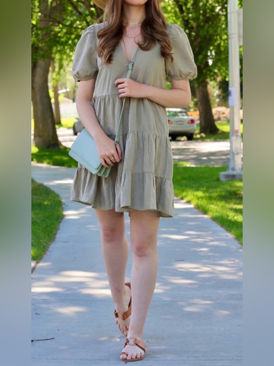 Zara Dresses & Skirts - ❤️Zara Cotton-Linen Blend Mini Sun Dress